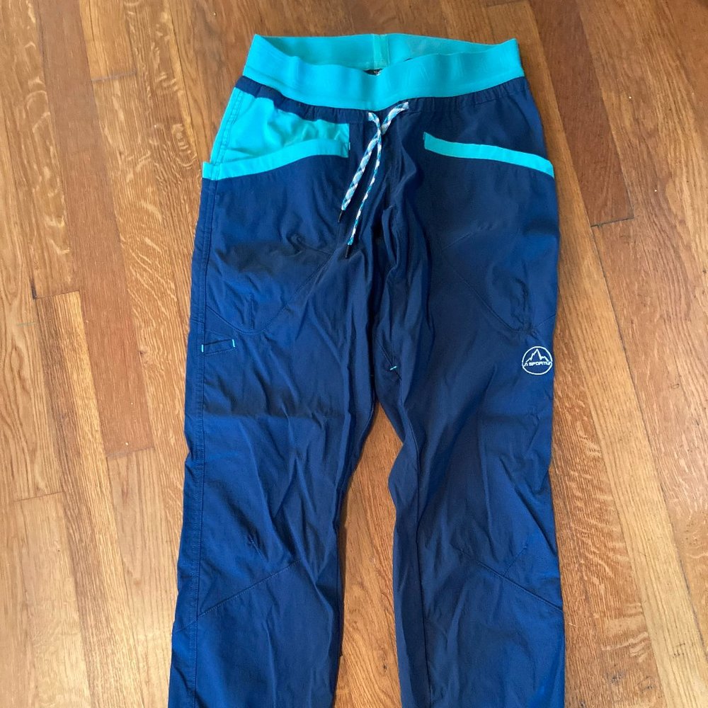 La Sportiva Mantra Pants - Women's medium, blue